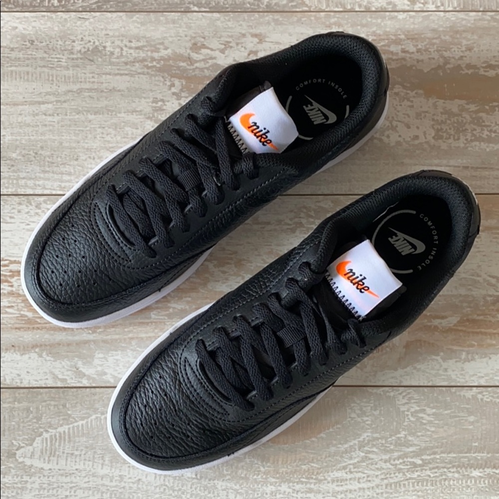 NEW Nike court vintage premium black sneakers shoes - Picture 5 of 9